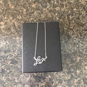 Sterling silver necklace